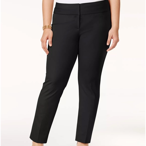 Alfani Women's Slim Leg Pants Blue Size 16